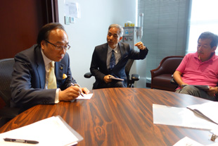Meeting with Legislator Leong Kah-kit, Alan