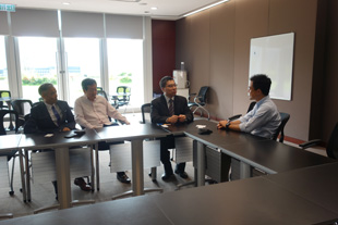 Meeting with Legislator Kwok Wai-Keung