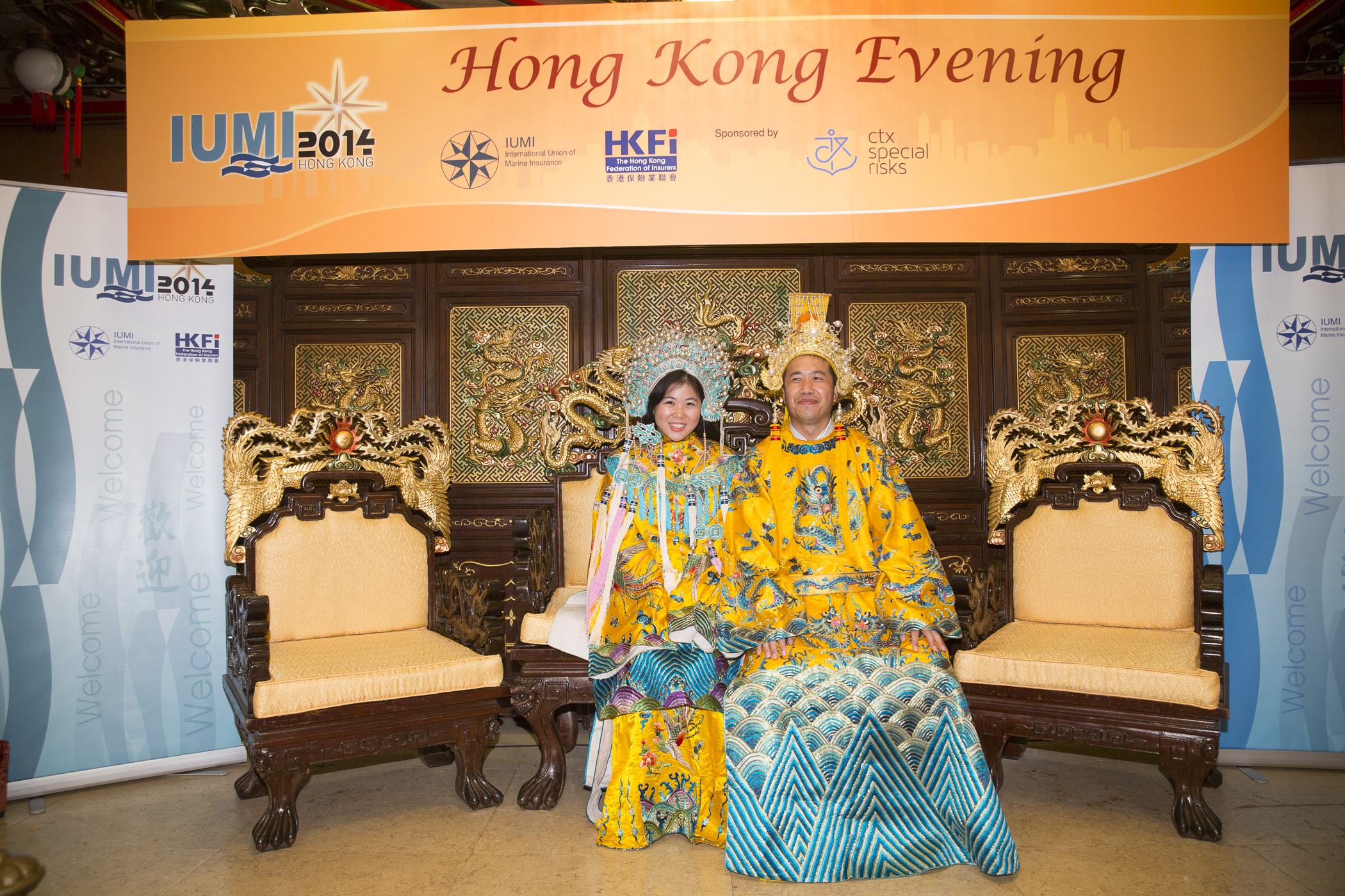 International Union of Marine Insurance 2014 Hong Kong - Dinner (on the Throne) (1)