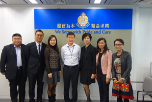 Visit to Crime Prevention Bureau Security Equipment Display Room of the Hong Kong Police
