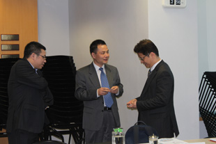 Visit of the China Insurance Regulatory Commission
