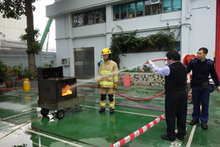 Visit to Sheung Wan Fire Station