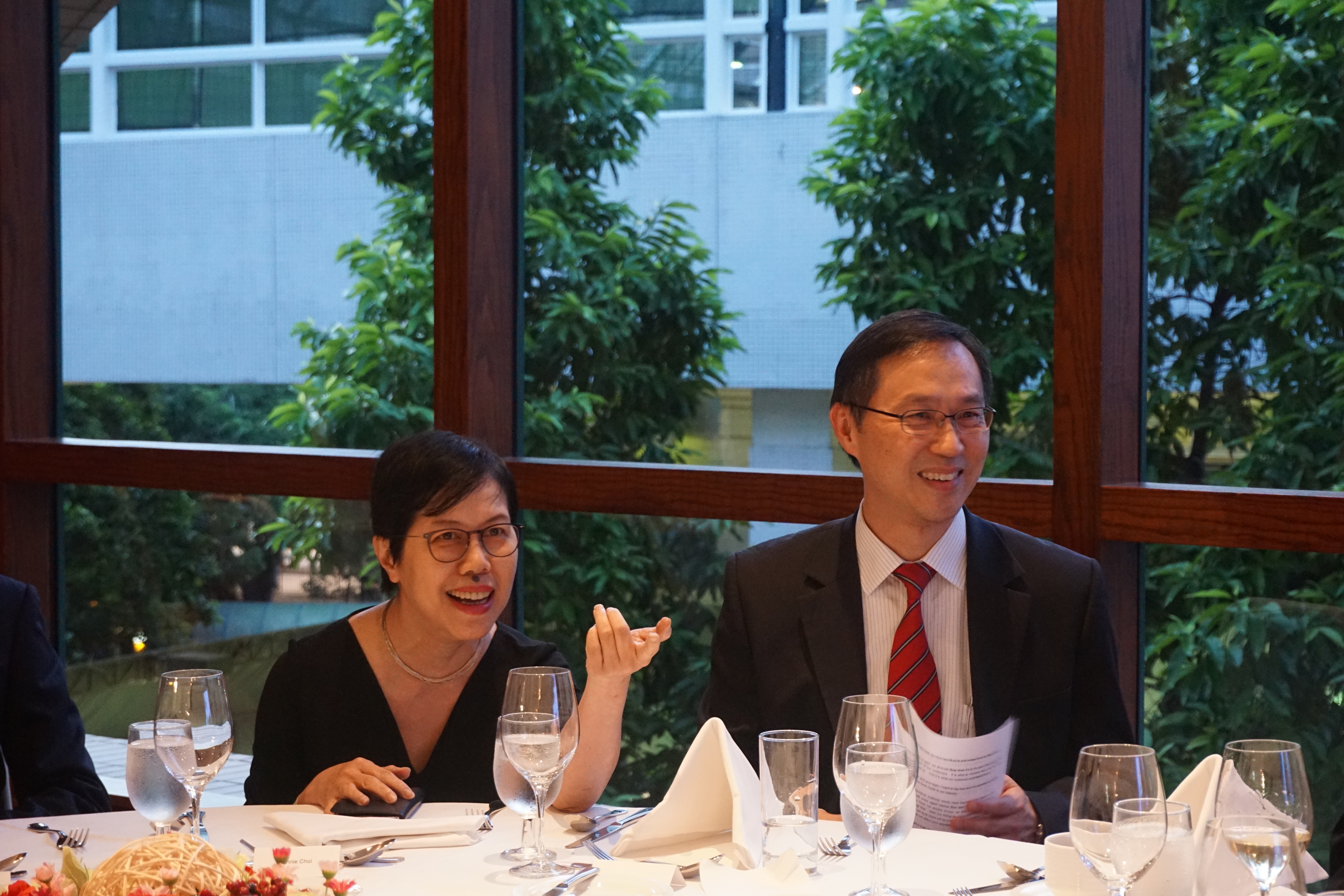 Farewell Dinner for Commissioner of Insurance - Ms Annie Choi