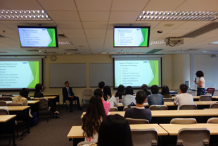 Insurance Career Talk by the HKFI at the Hong Kong Polytechnic University – Banking & Finance Career Fair 2015