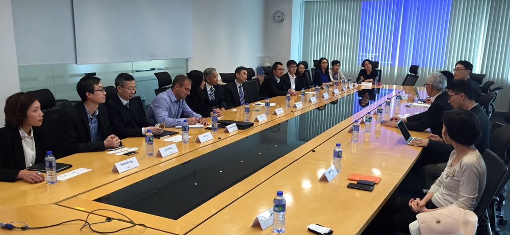 Fintech Task Forces meeting with ASTRI on cyber security solution