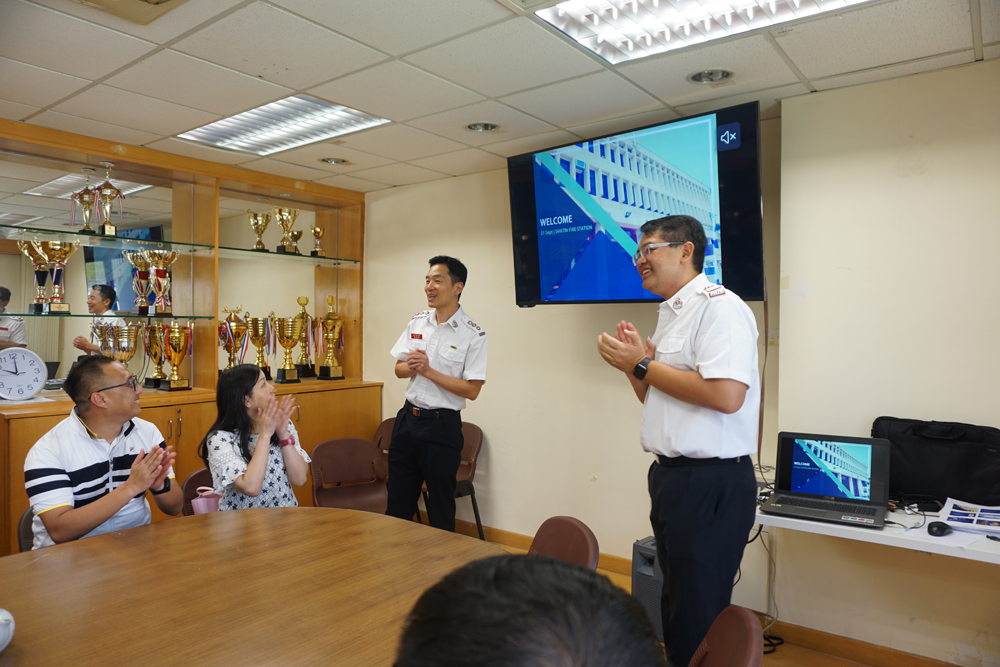 Visit to Shatin Fire Station
