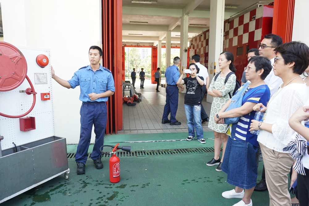 Visit to Shatin Fire Station