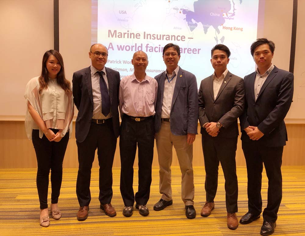 Marine Insurance Career Talk at the Hong Kong Polytechnic University